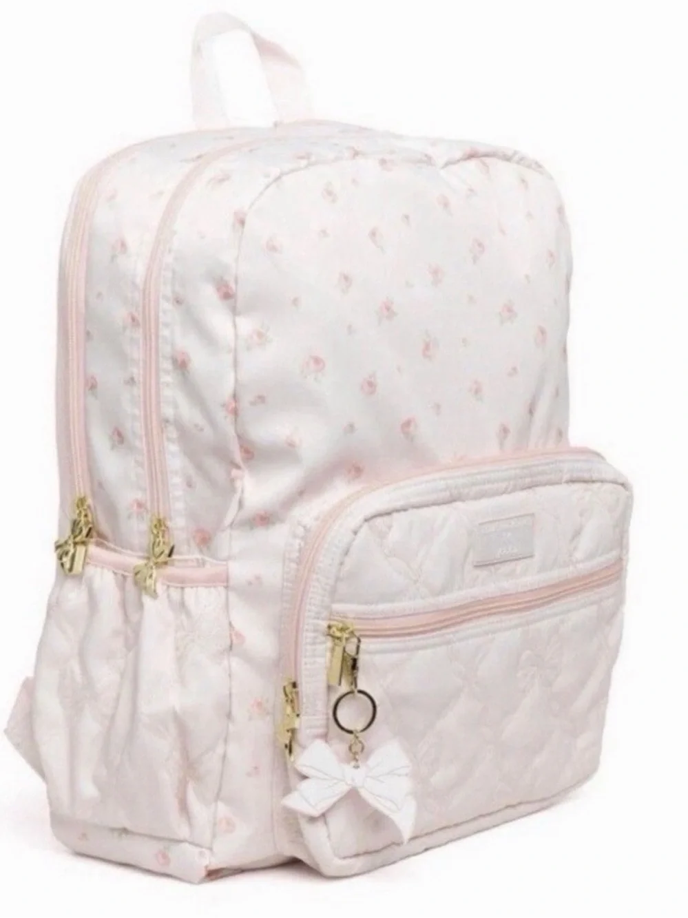Love Shack Fancy x Target Yoobi Ribbon Rosa Ditsy Backpack Sterling Blooming NWT